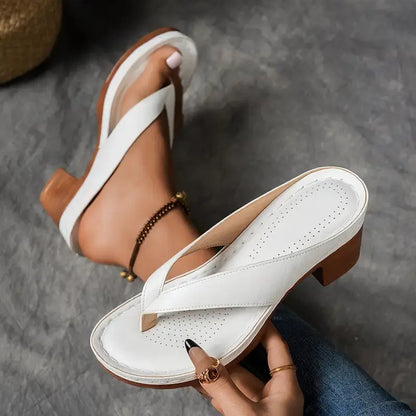Charlotte Orthopedic Slipper with Heel